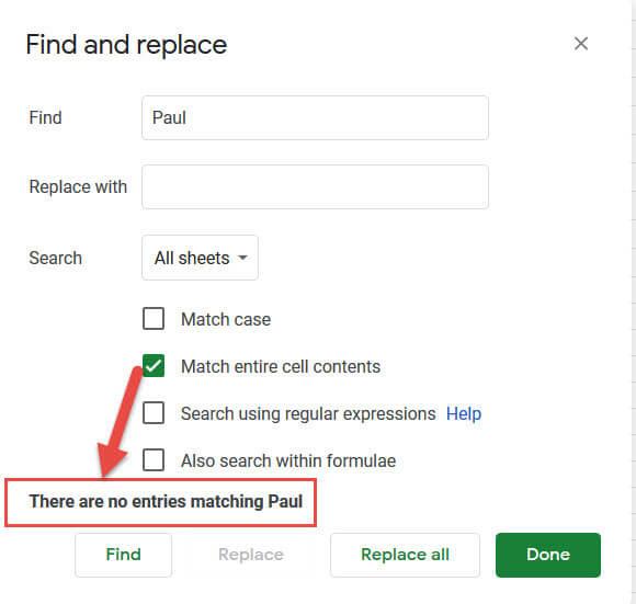 Hướng dẫn cách tìm kiếm trong Google Sheets